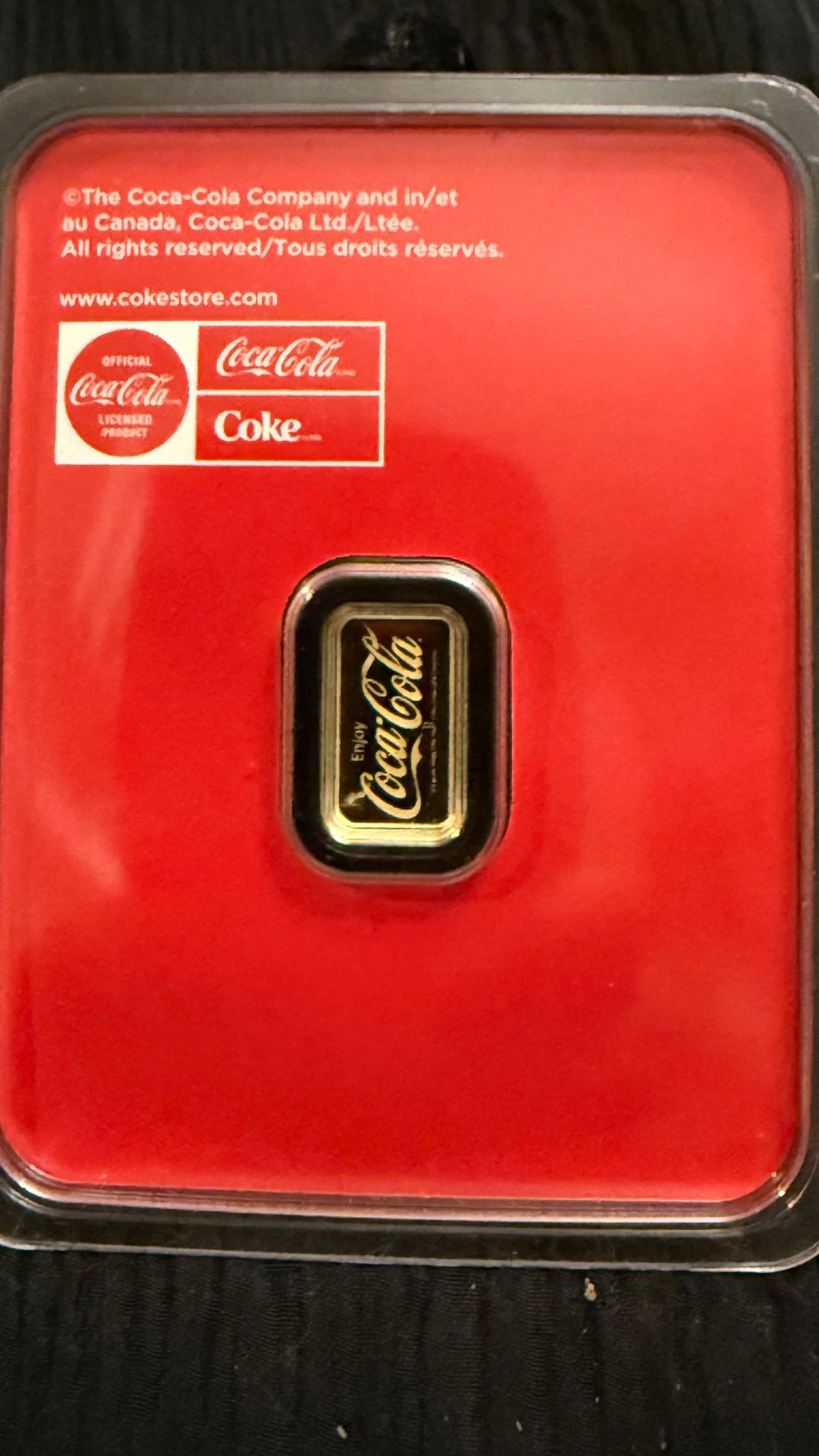 Coca-Cola PAMP Suisse ½ Gram .9999 Fine Gold Bar – Sealed