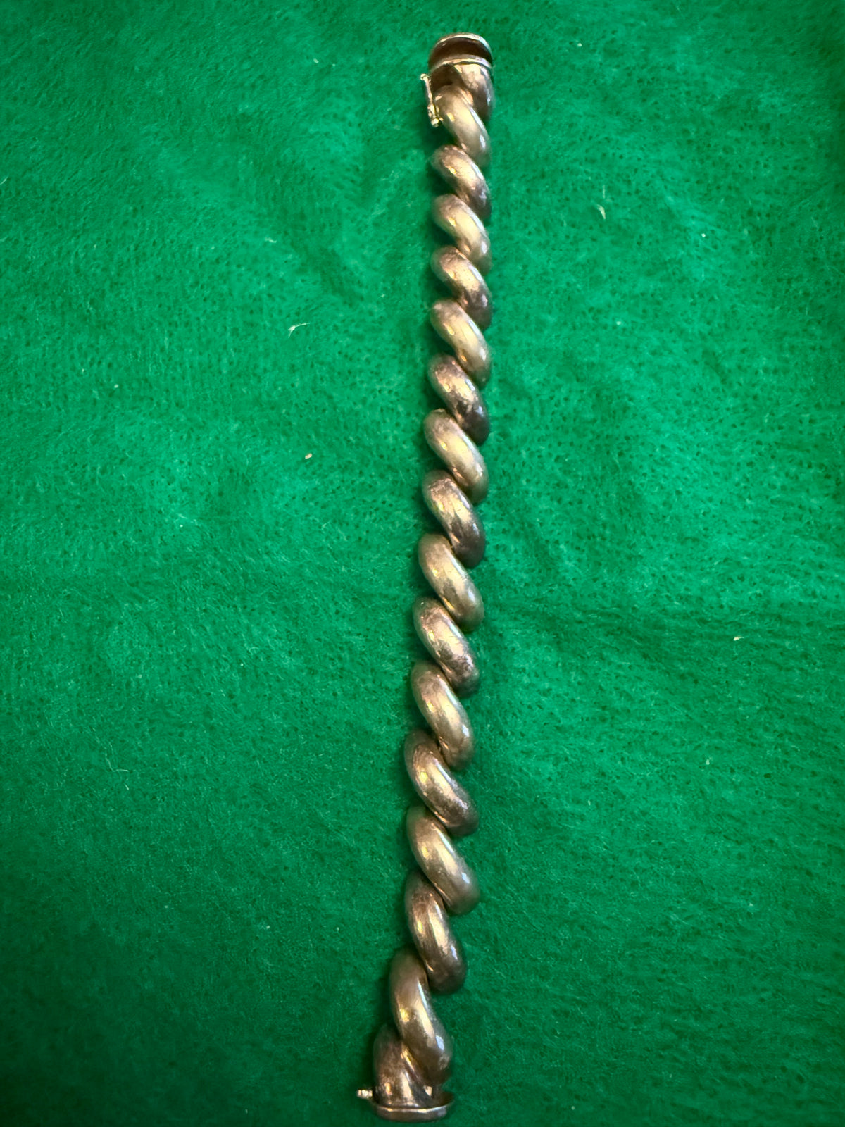 Sterling Curb-Link Bracelet