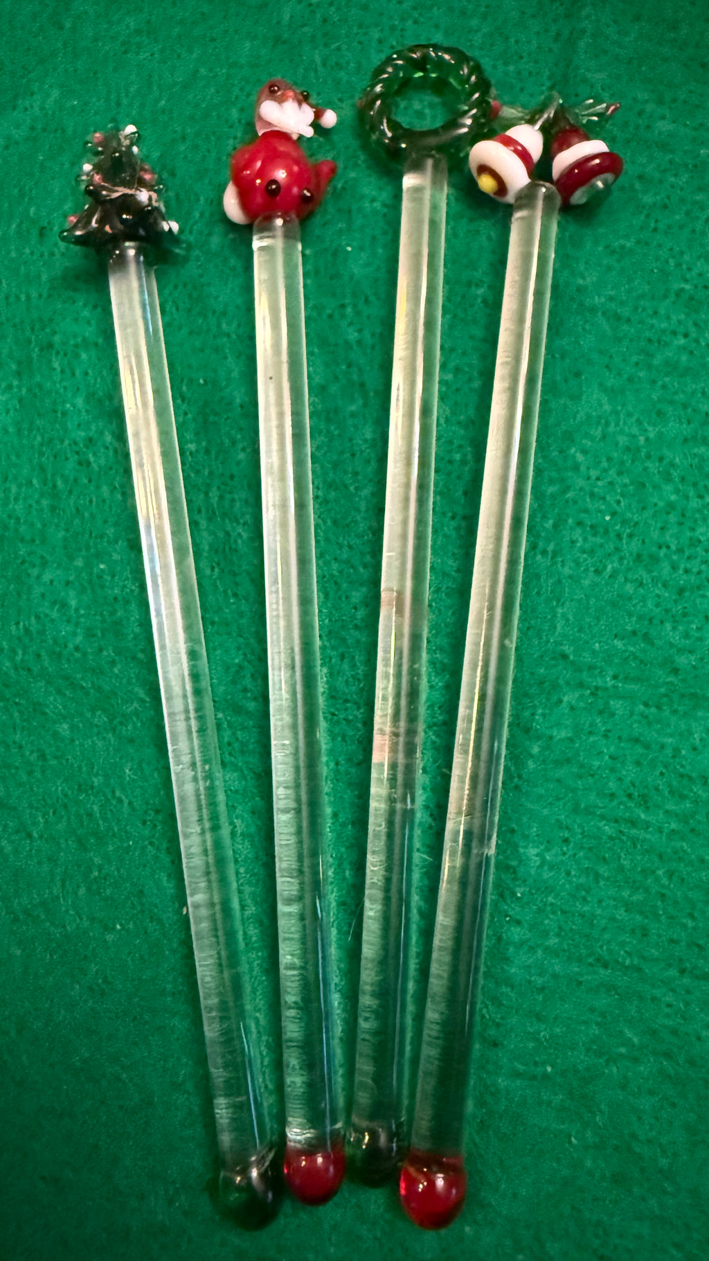 Holiday Swizzle Sticks, 4pc