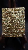 Vintage MCM Gold-Tone Confetti Lucite Cigarette Case