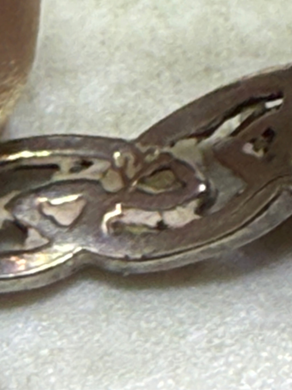 Sterling Silver Celtic Knot Ring sz9