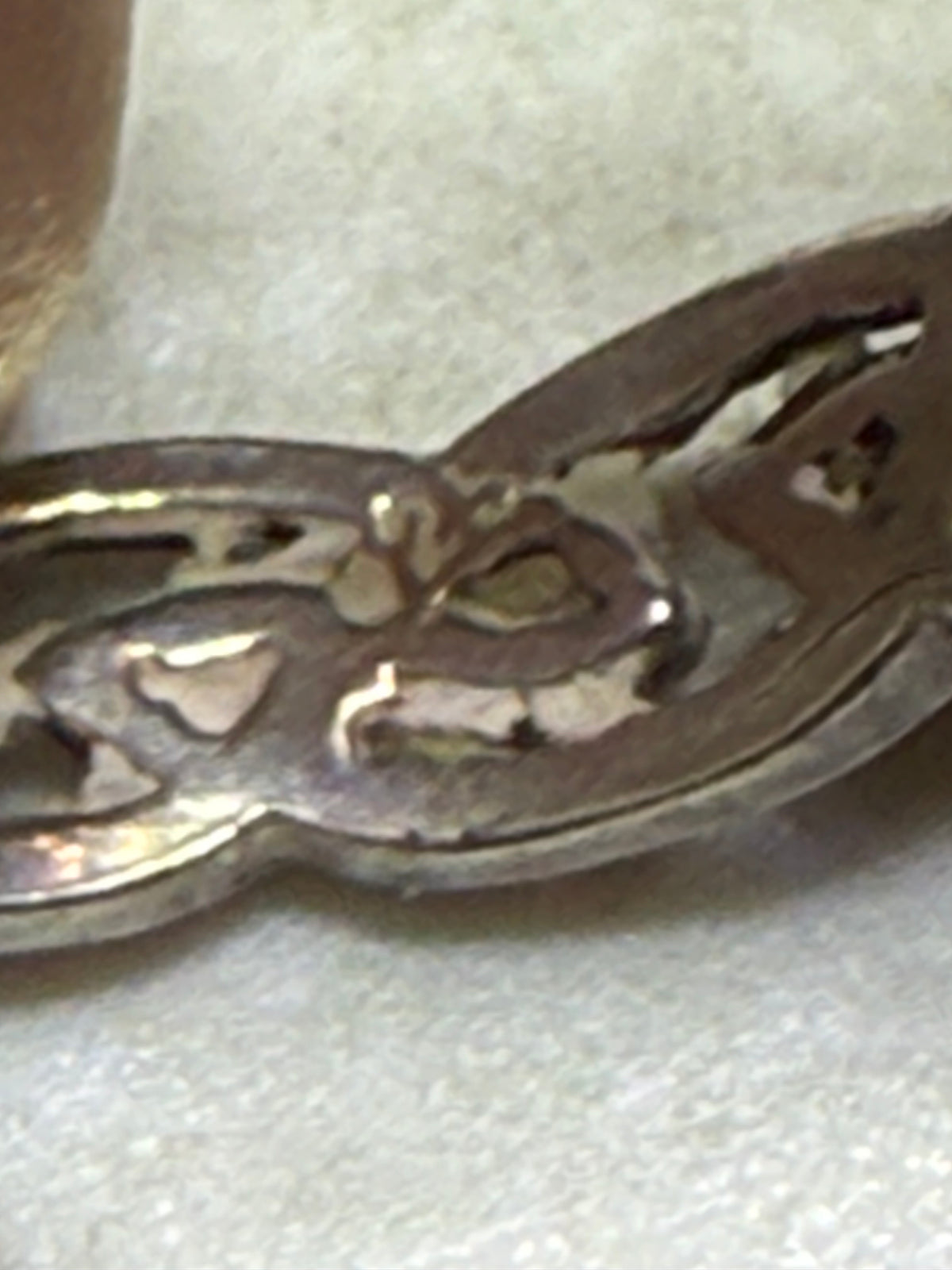 Sterling Silver Celtic Knot Ring sz9