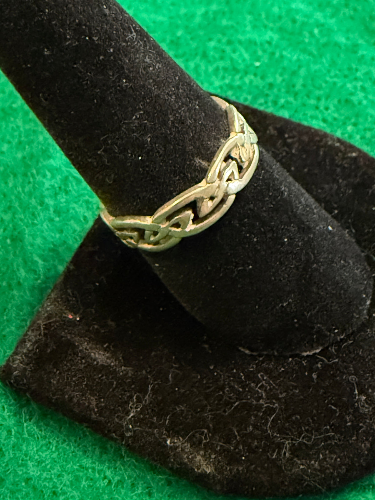 Sterling Silver Celtic Knot Ring sz9