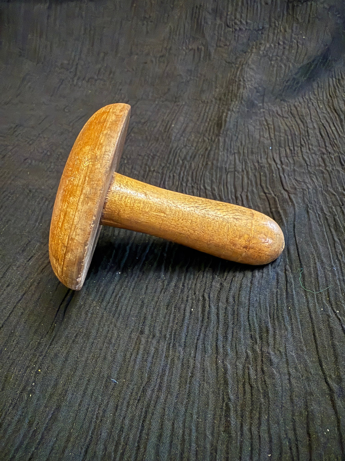 Vintage Wooden Darning Mushroom / Sock Darner