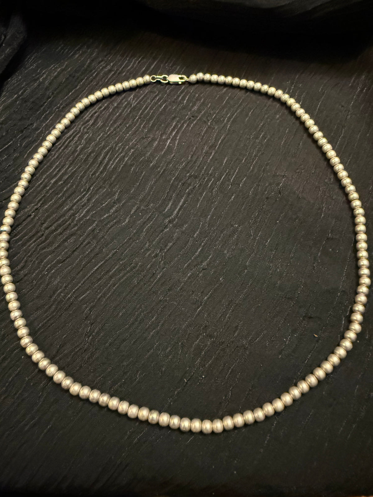 Sterling Beaded Necklace