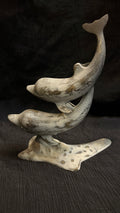 Brass Double Dolphins