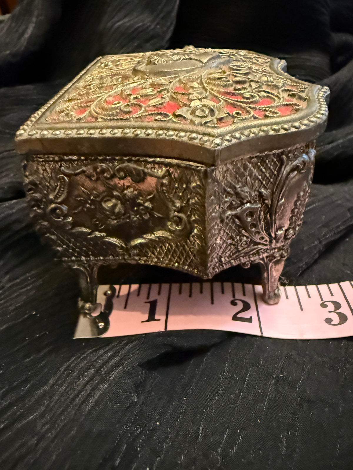 Vintage Ornate Trinket Box