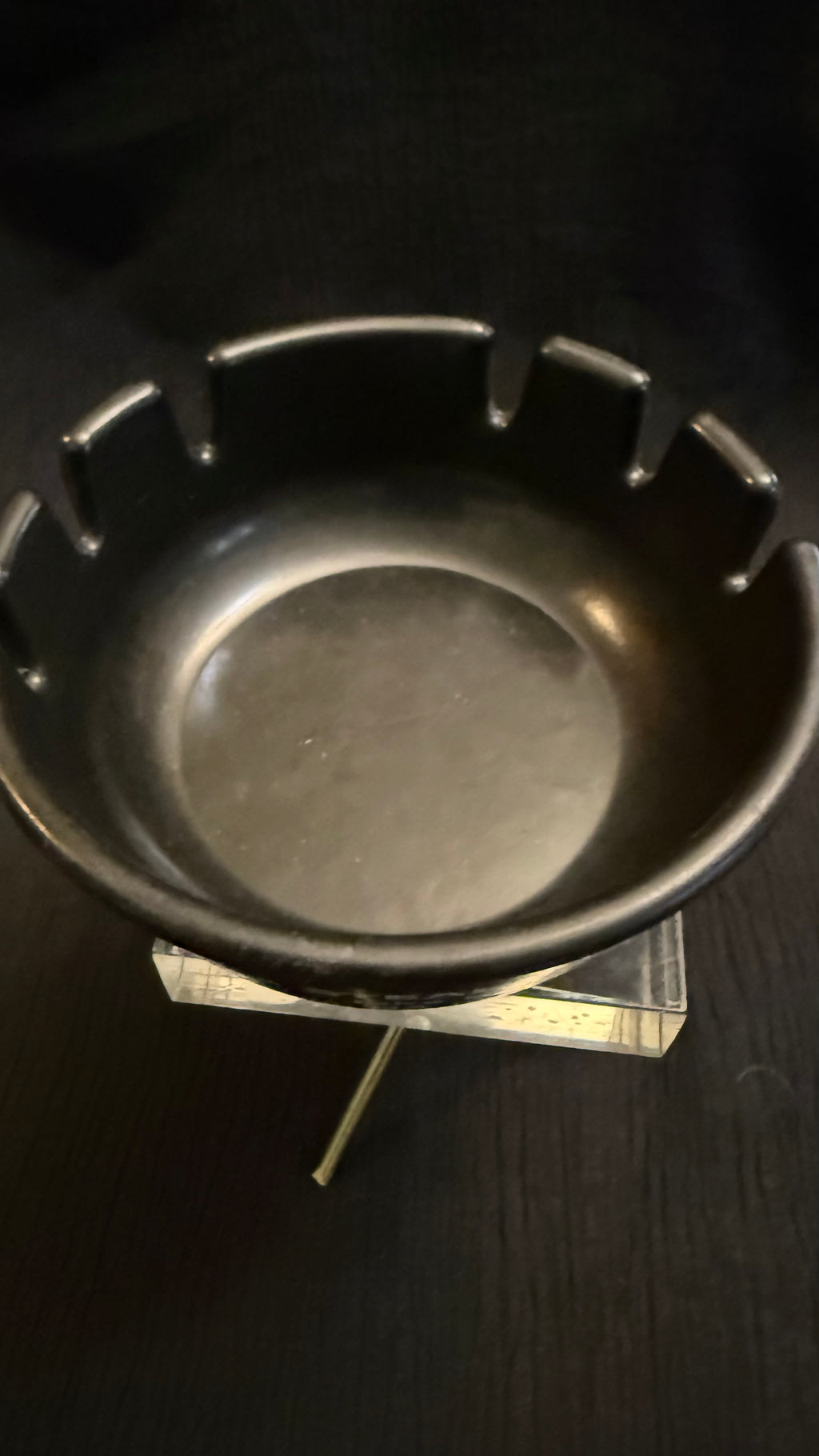 Vintage Pre-2000 Andy’s Steak & Pizza Sandersville GA 912 Advertising Ashtray