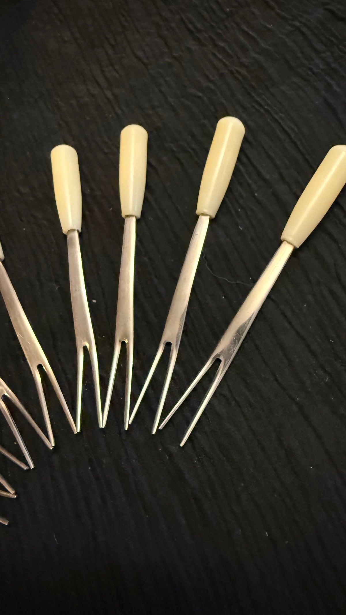 Vintage Japanese Cocktail / Appetizer Forks – Set of 8