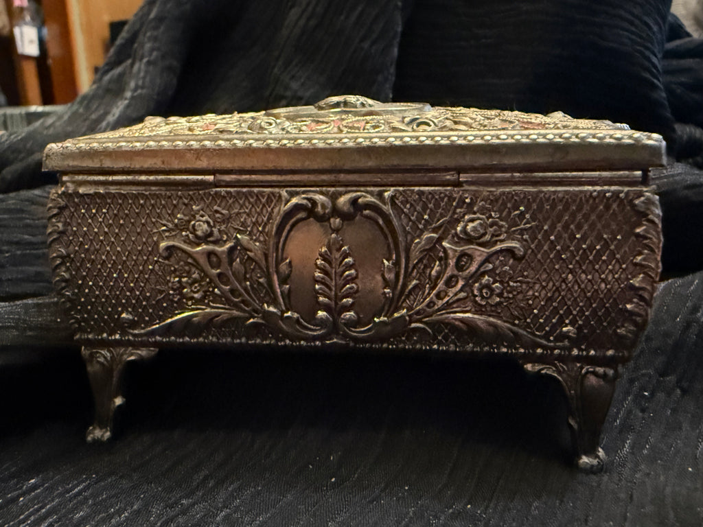 Vintage Ornate Trinket Box