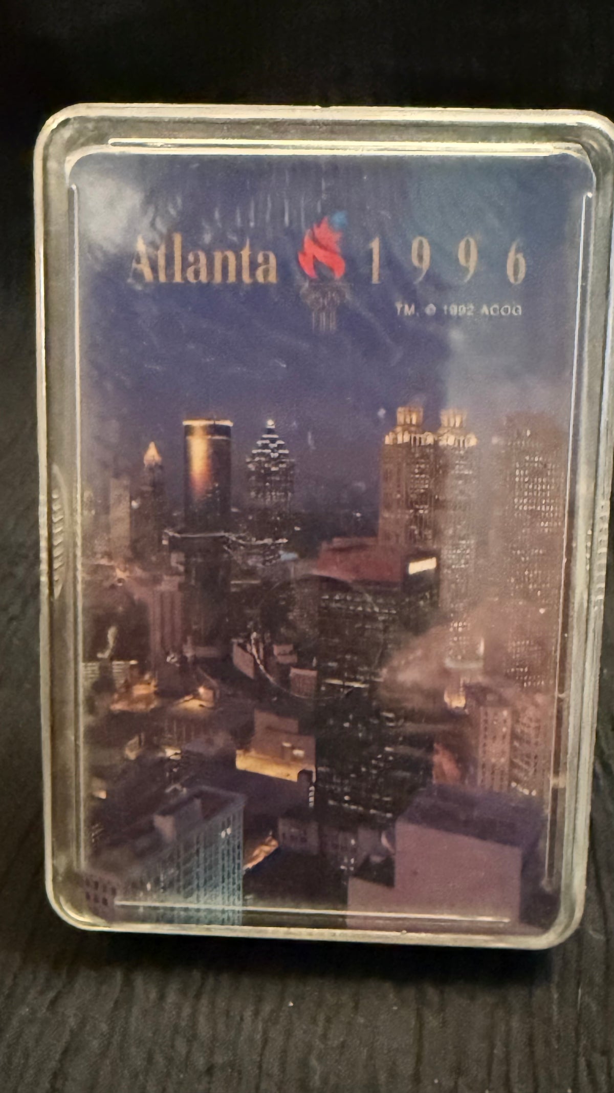1996 Atlanta Olympics Souvenir Playing Cards – Factory Sealed Skyline Deck