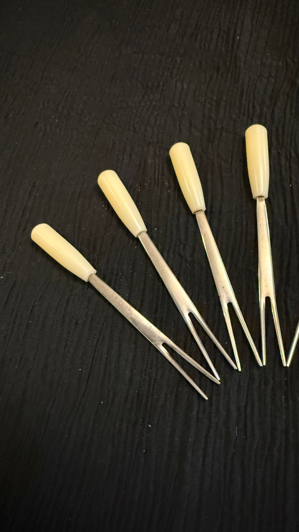 Vintage Japanese Cocktail / Appetizer Forks – Set of 8