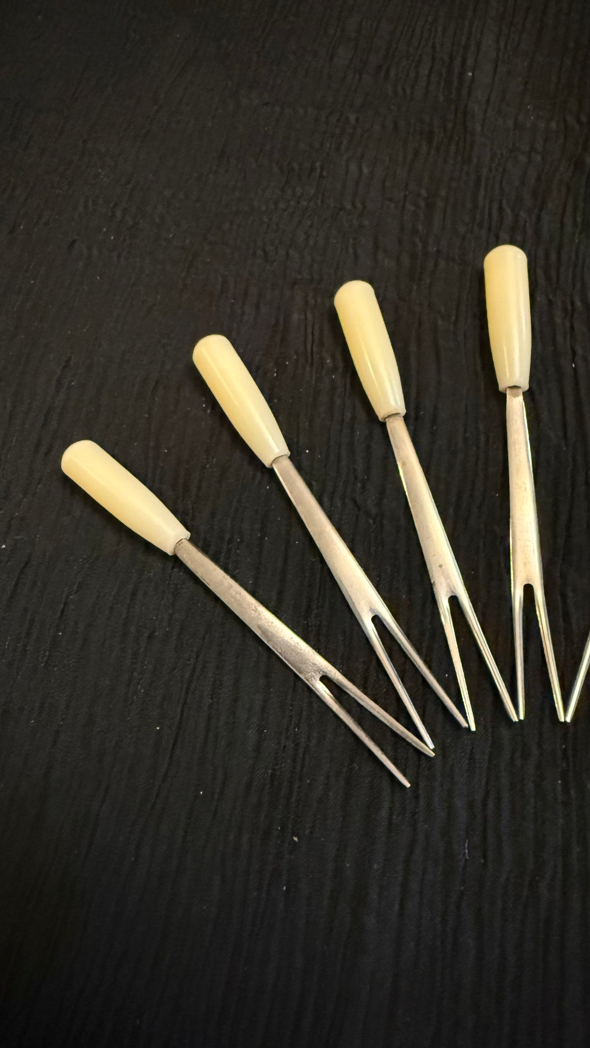 Vintage Japanese Cocktail / Appetizer Forks – Set of 8