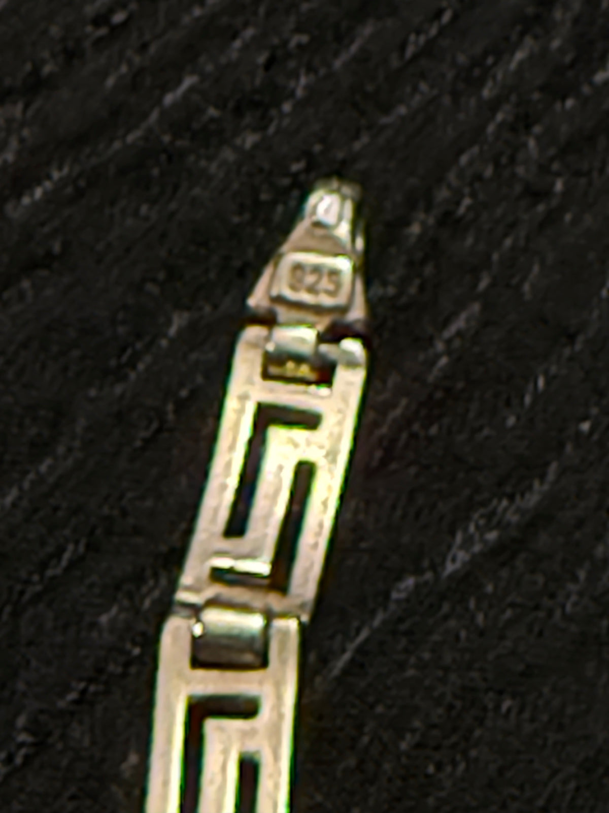 Sterling Greek Key Bracelet