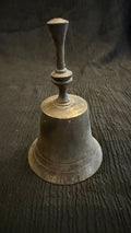 Vintage Silver-Plated Brass Hand Bell