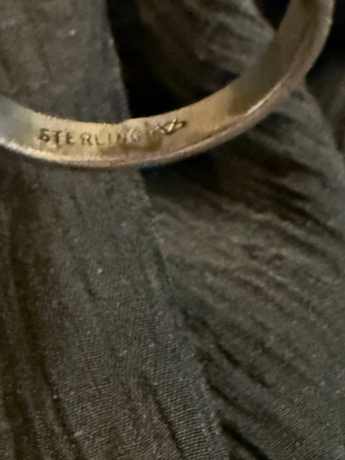 Sterling silver ring size 9.5