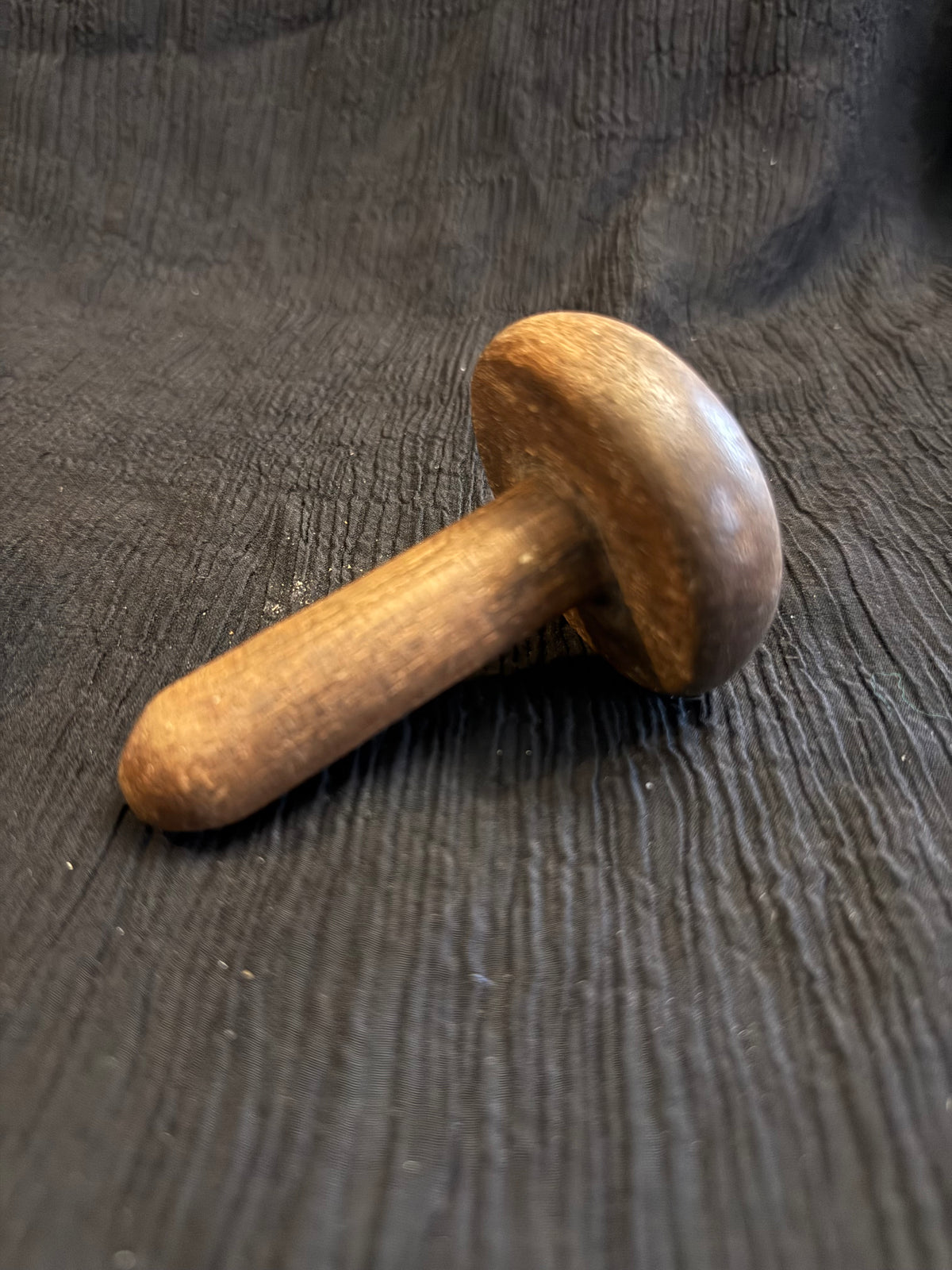 Vintage Wooden Darning Mushroom / Sock Darner