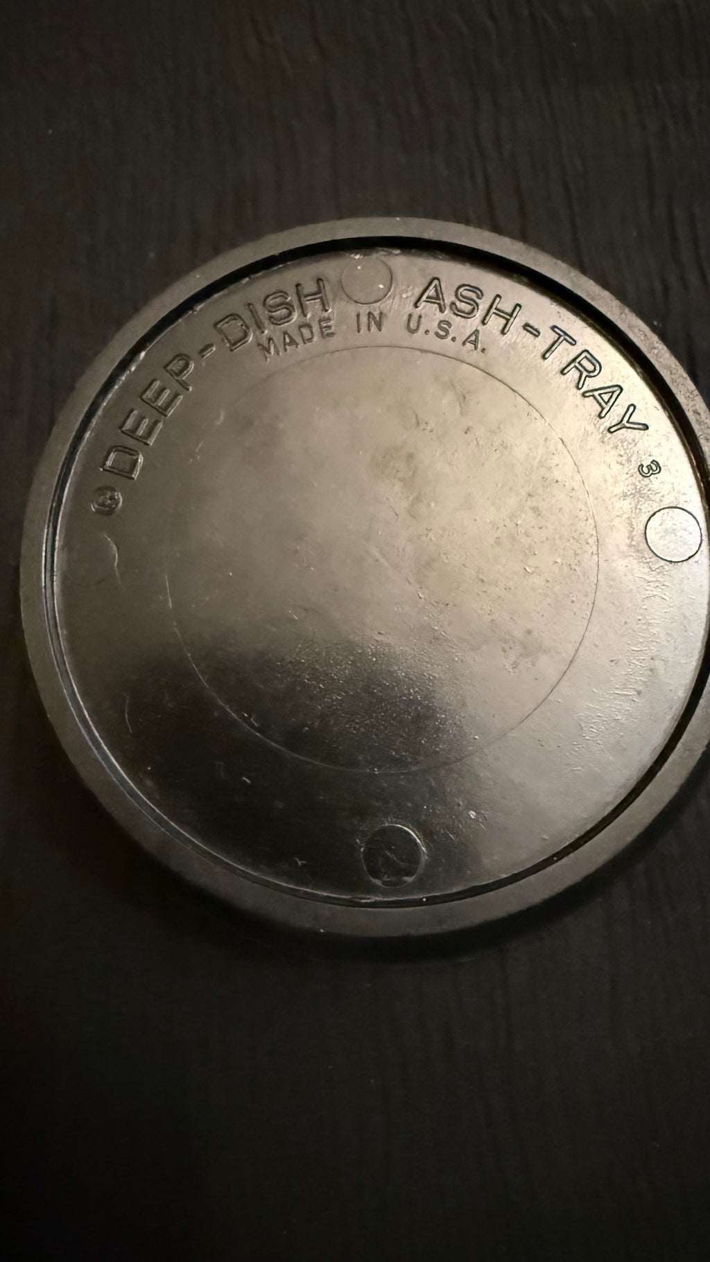 Vintage Pre-2000 Andy’s Steak & Pizza Sandersville GA 912 Advertising Ashtray