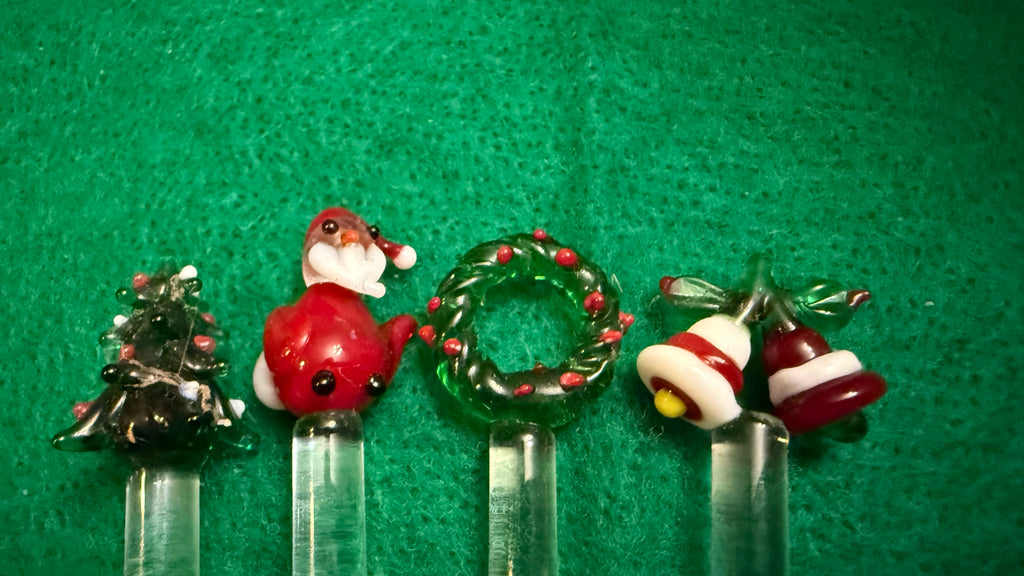 Holiday Swizzle Sticks, 4pc