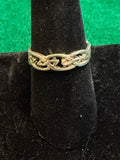 Sterling Silver Celtic Knot Ring sz9