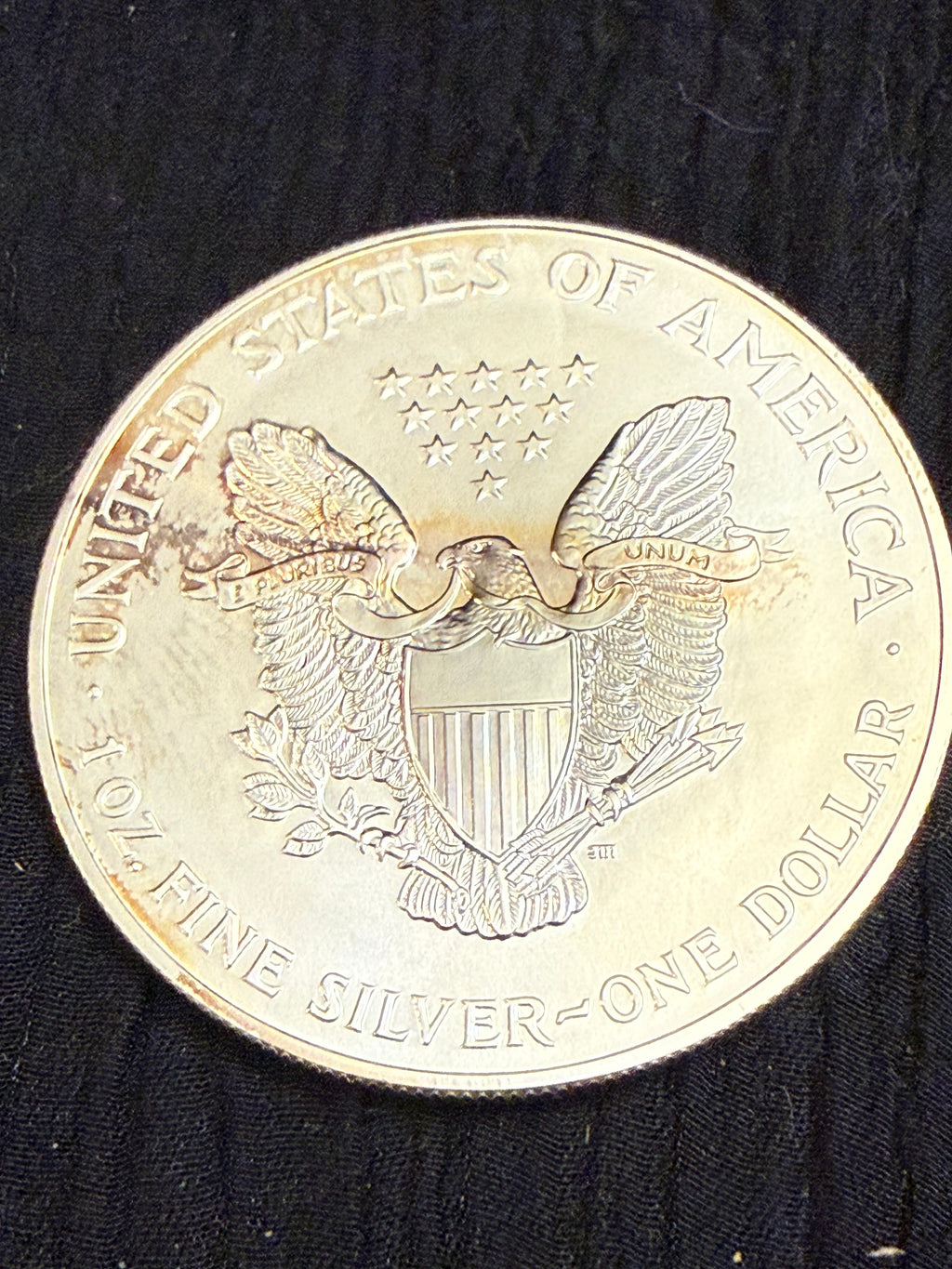 2000 American Silver Eagle – 1 Troy Oz .999 Fine Silver – Uncertified