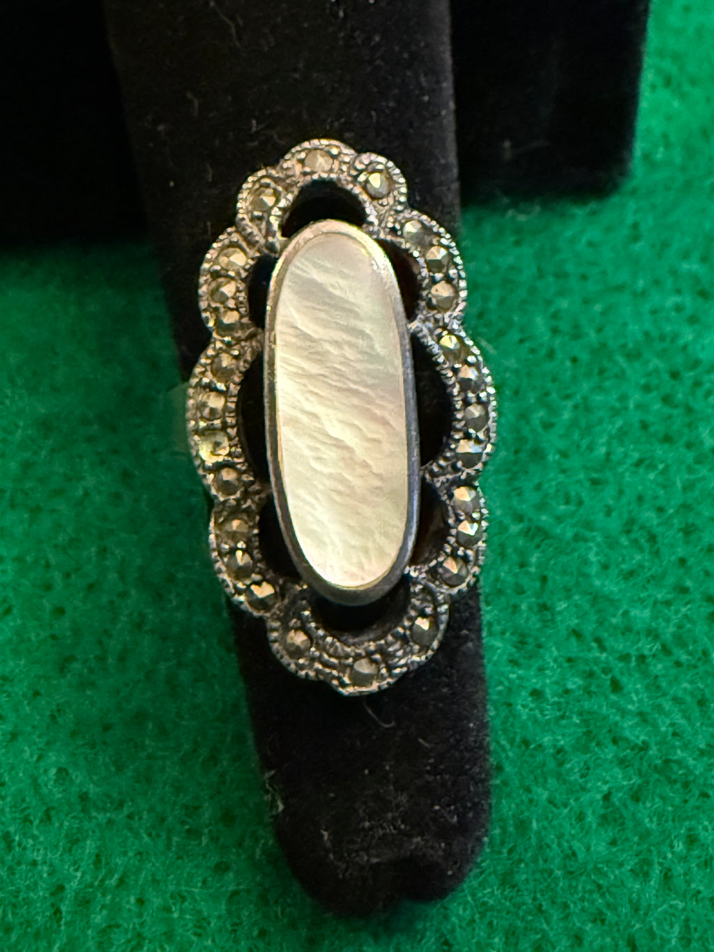 Mother of Pearl Ring Size 6