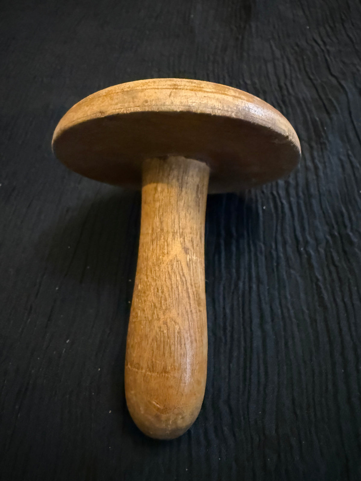 Vintage Wooden Darning Mushroom / Sock Darner
