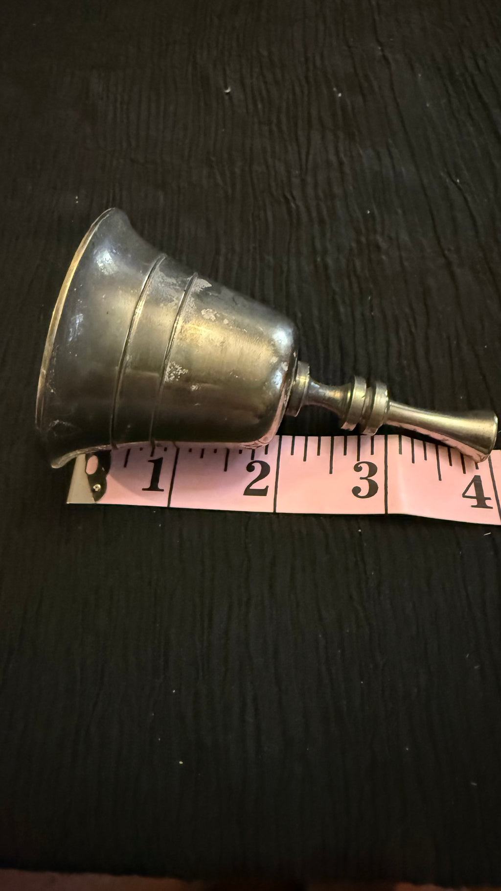 Vintage Silver-Plated Hand Bell