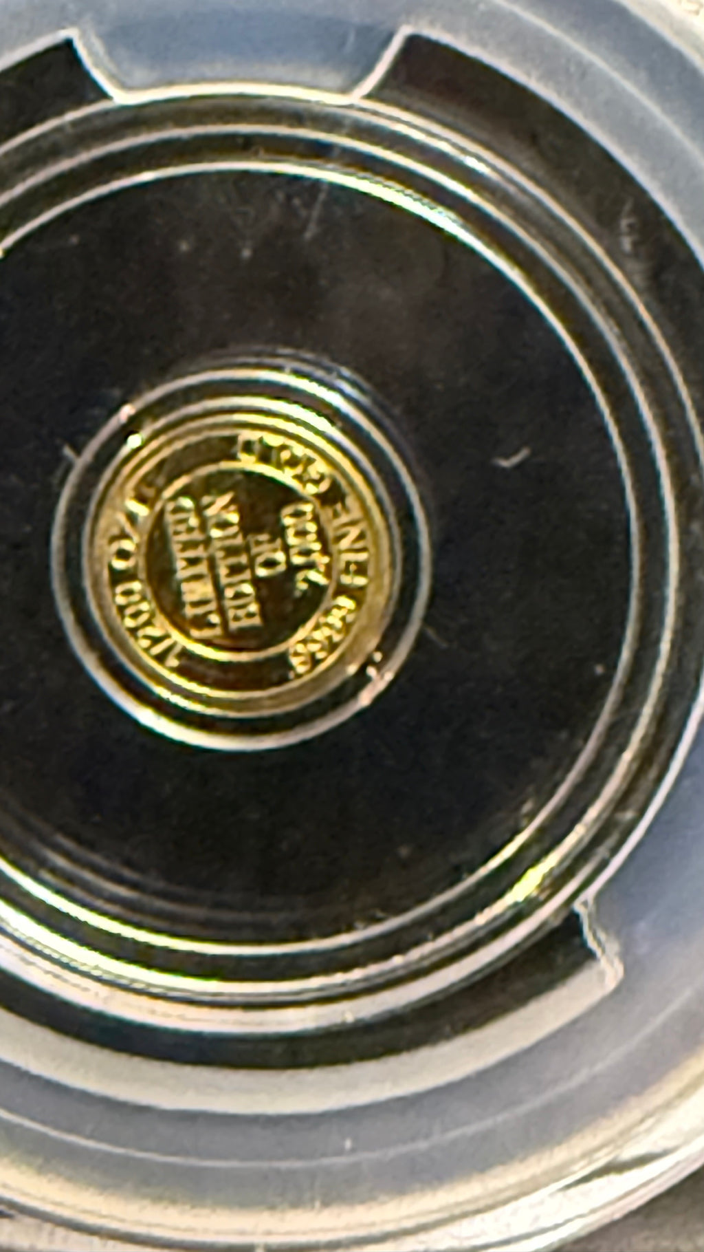 PCGS MS69 1/200 oz Gold Moon Landing Round – .9999 Fine Gold