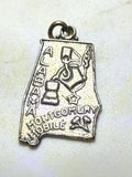 Sterling Silver Alabama Charm