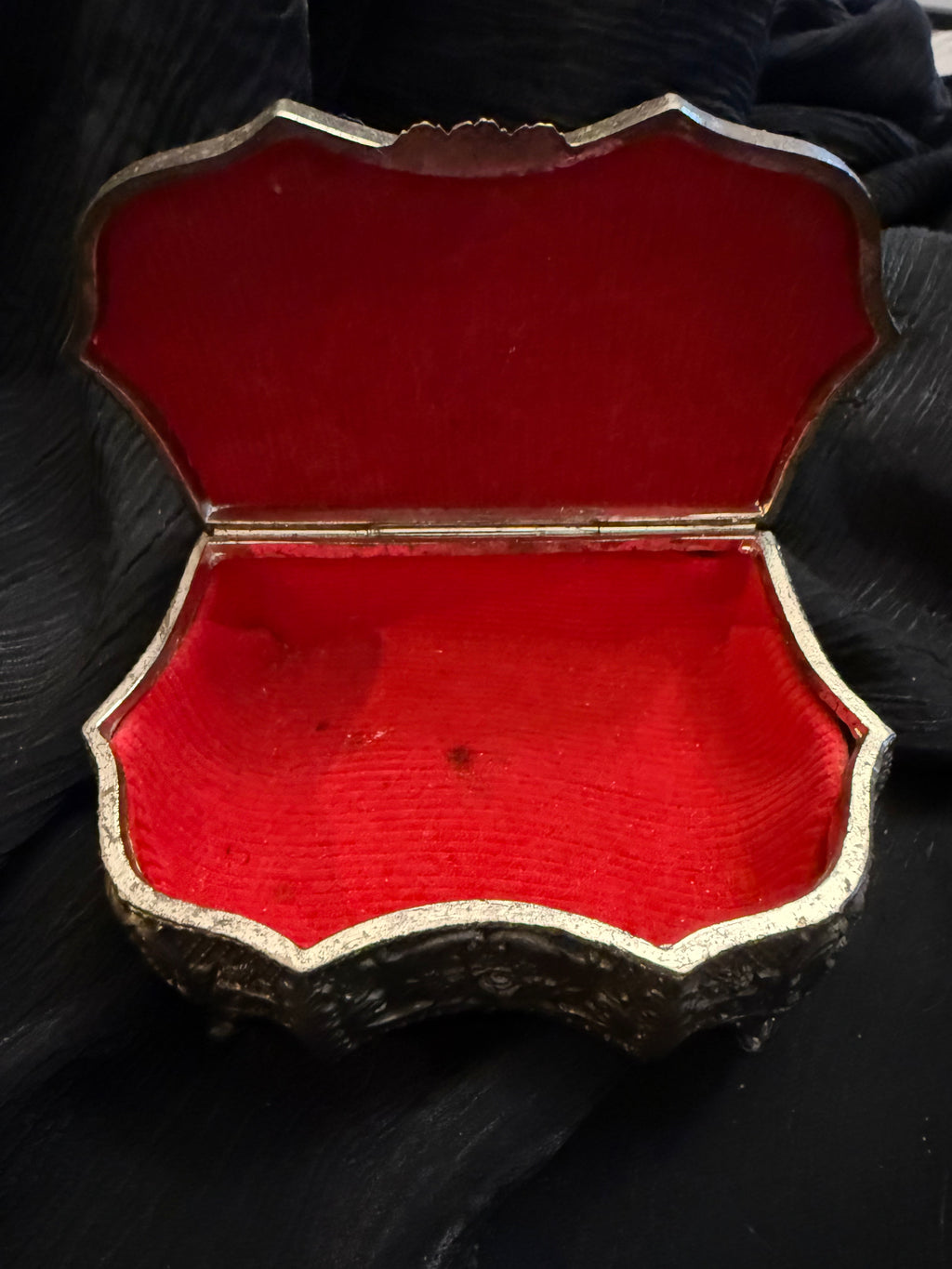 Vintage Ornate Trinket Box
