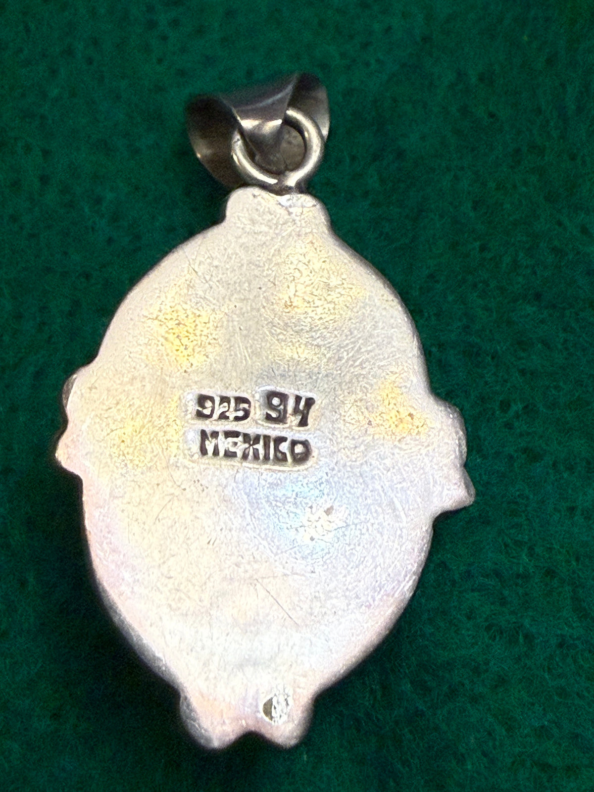 Sterling Silver Onyx Pendant