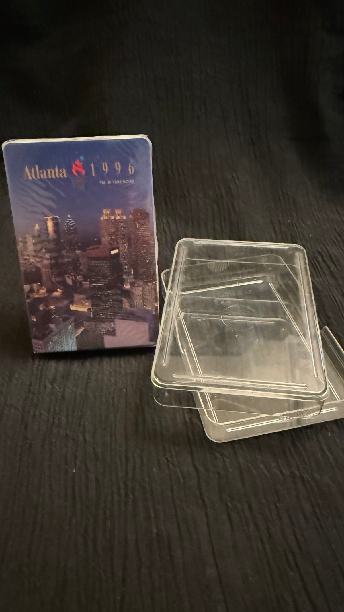 1996 Atlanta Olympics Souvenir Playing Cards – Factory Sealed Skyline Deck