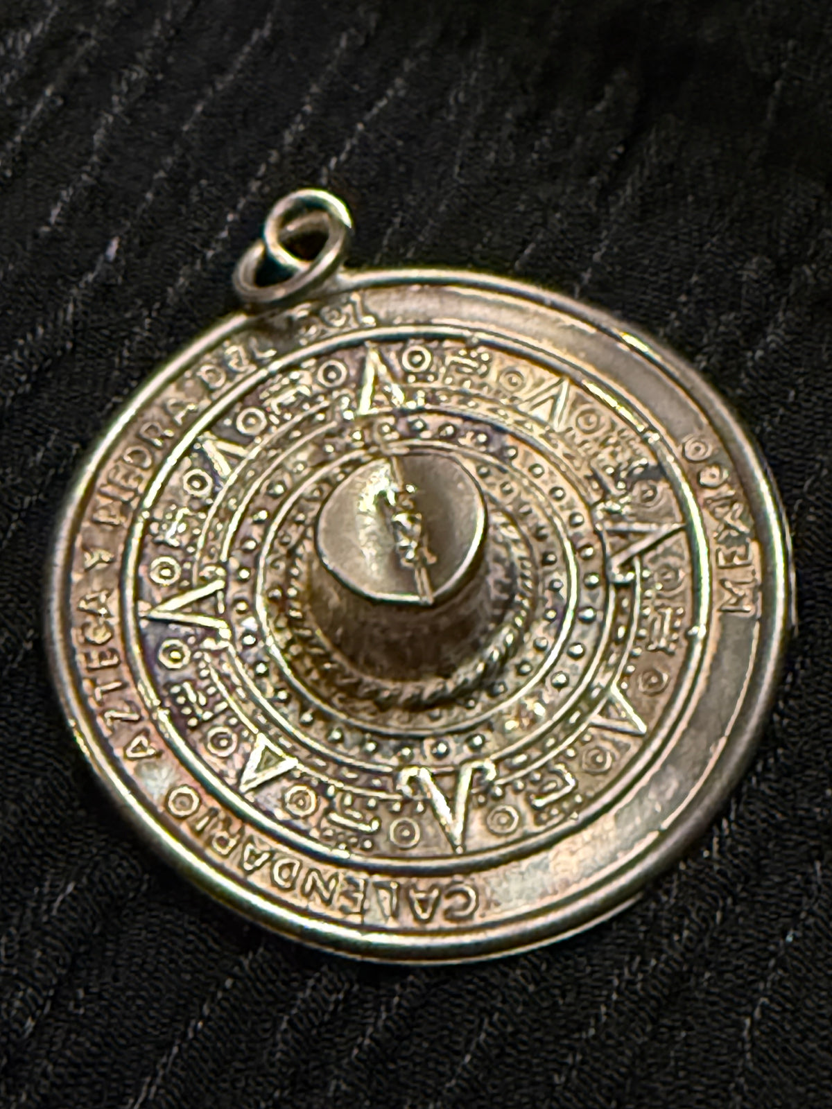 Mexican Aztek Sun Pendant
