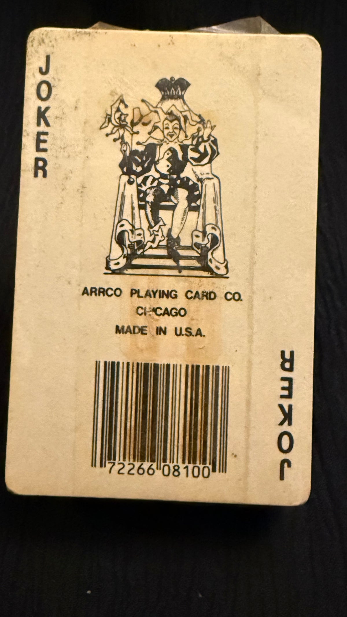 Vintage ARRCO Scenic Mountain Playing Cards – Factory Sealed – Made in USA