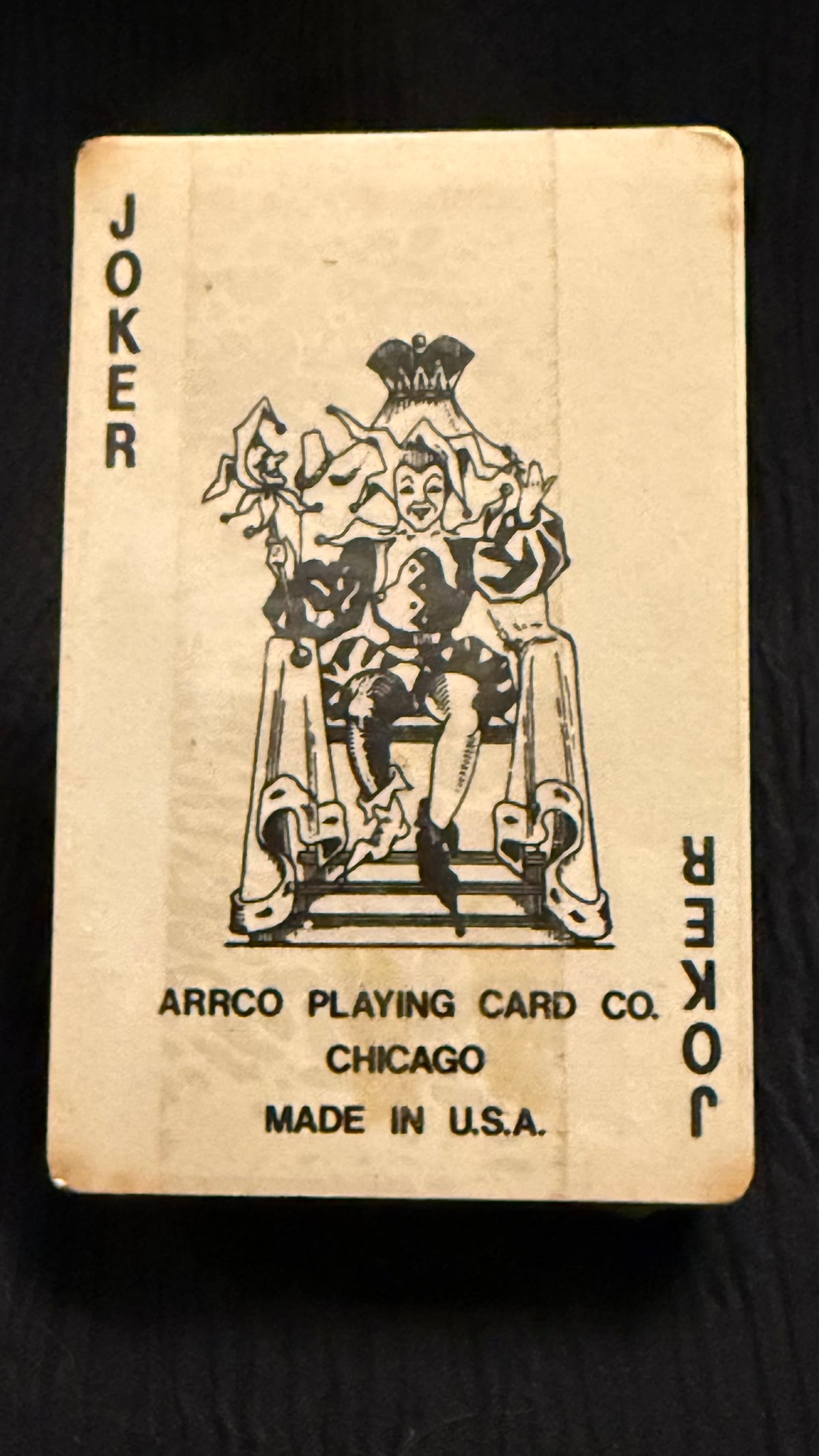 Vintage ARRCO Playing Card Co. Scenic River Playing Cards – Factory Sealed – Chicago USA