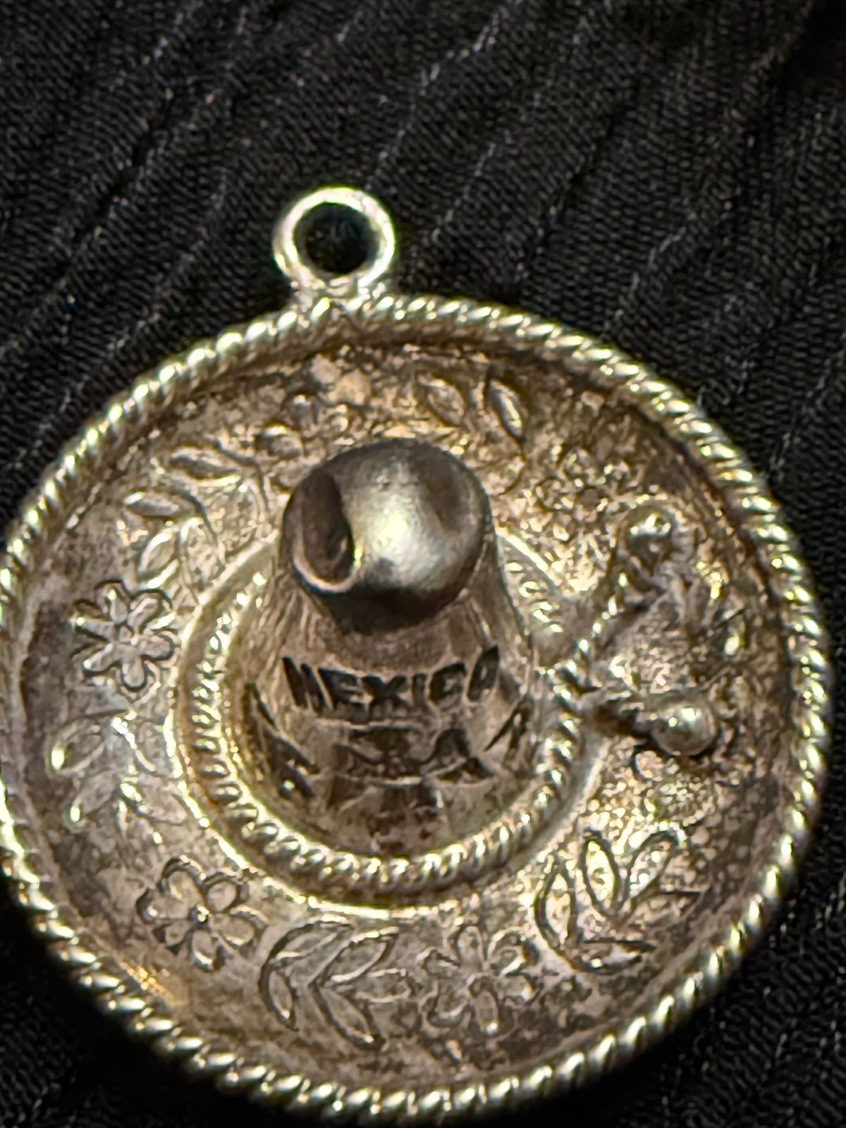 Sterling Silver Sombrero Charm