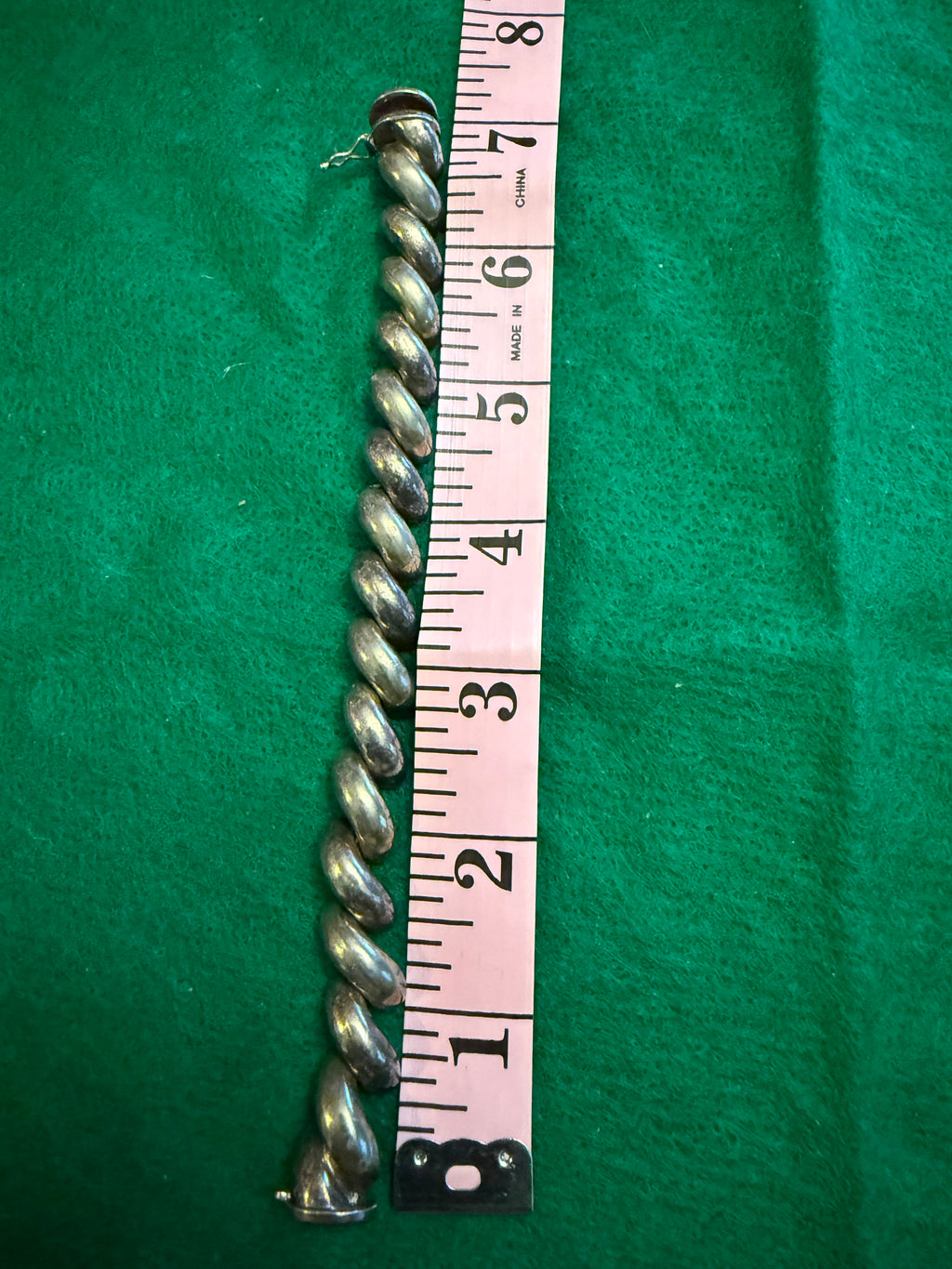 Sterling Curb-Link Bracelet