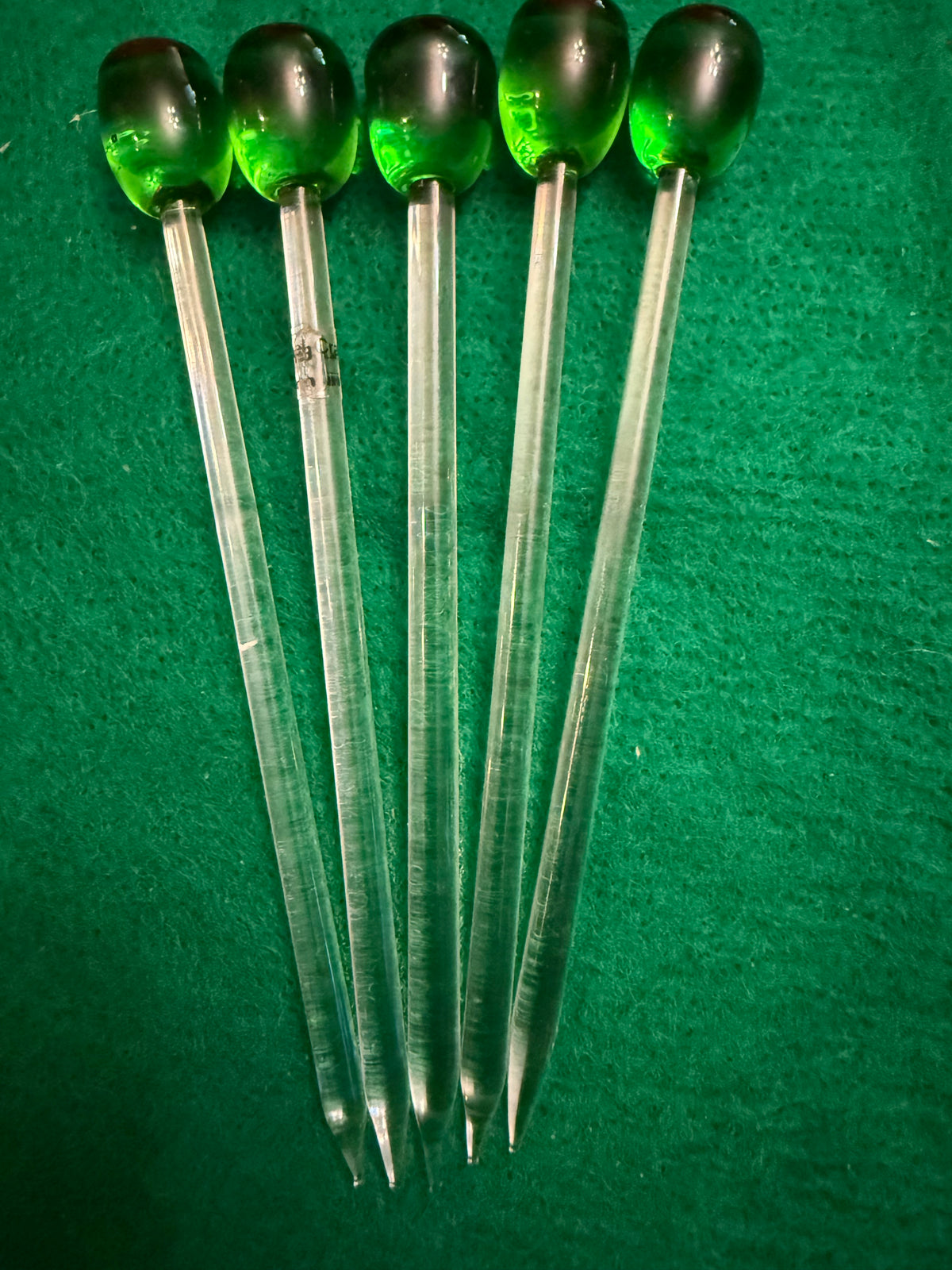 Cocktail Swizzle Sticks. 5pc