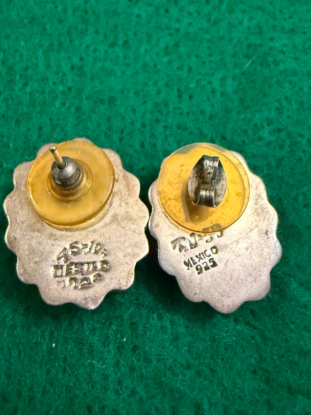 Vintage Sterling post earrings