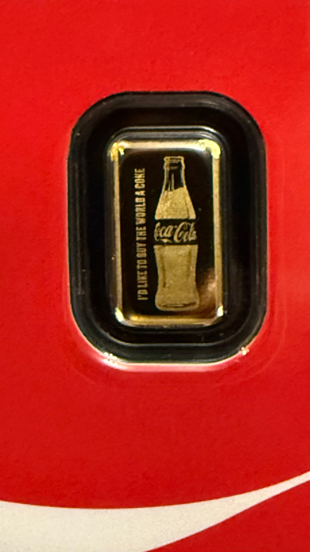 Coca-Cola PAMP Suisse ½ Gram .9999 Fine Gold Bar – Sealed