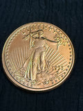 1933 Saint-Gaudens $20 Gold Double Eagle Replica / Tribute Round – One AVDP Ounce