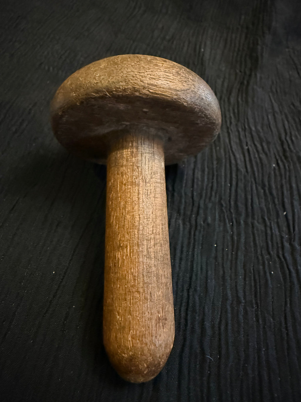 Vintage Wooden Darning Mushroom / Sock Darner
