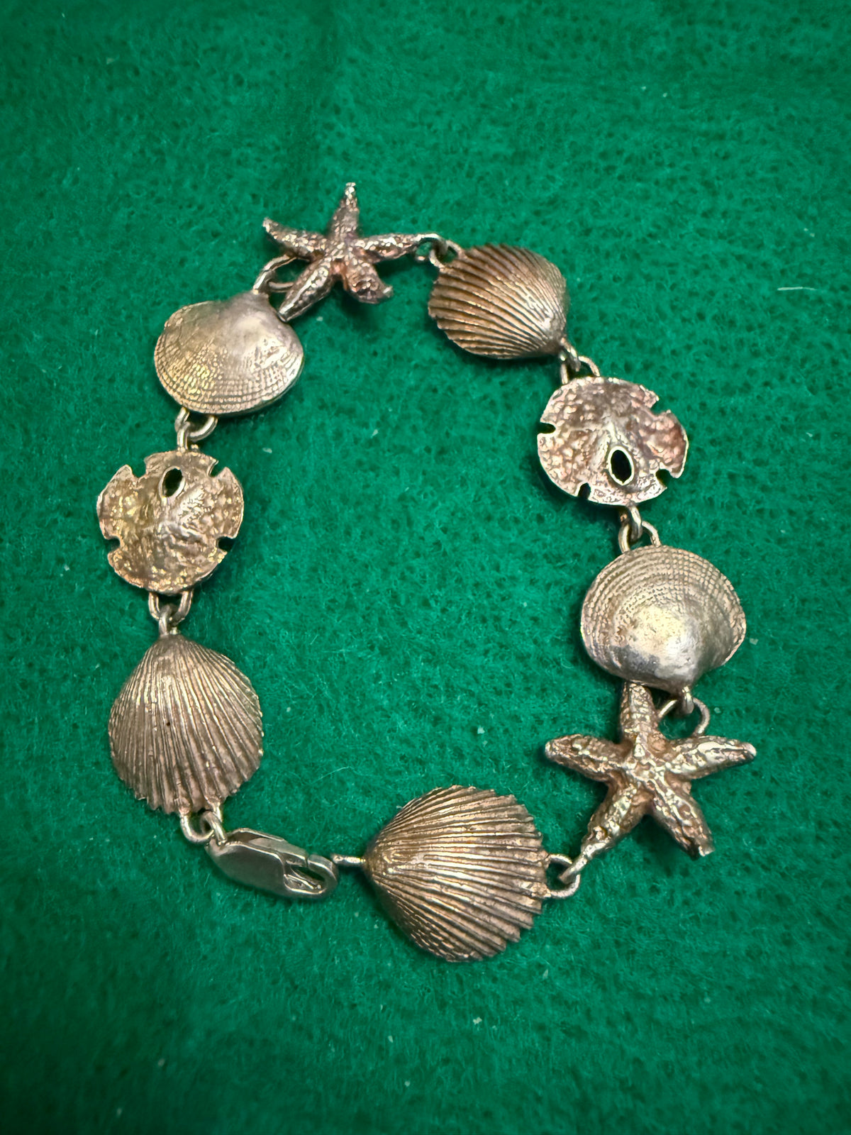 Sterling silver “coastal” bracelet