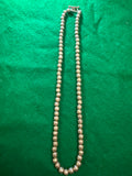Vintage Beaded Sterling Silver Necklace
